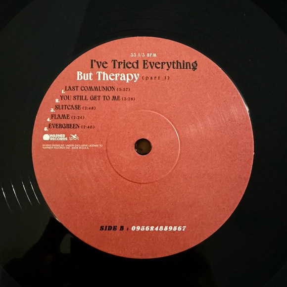 I've Tried Everything But Therapy (Pt. 1) Teddy Swims Vinyl - Picture 5 of 5